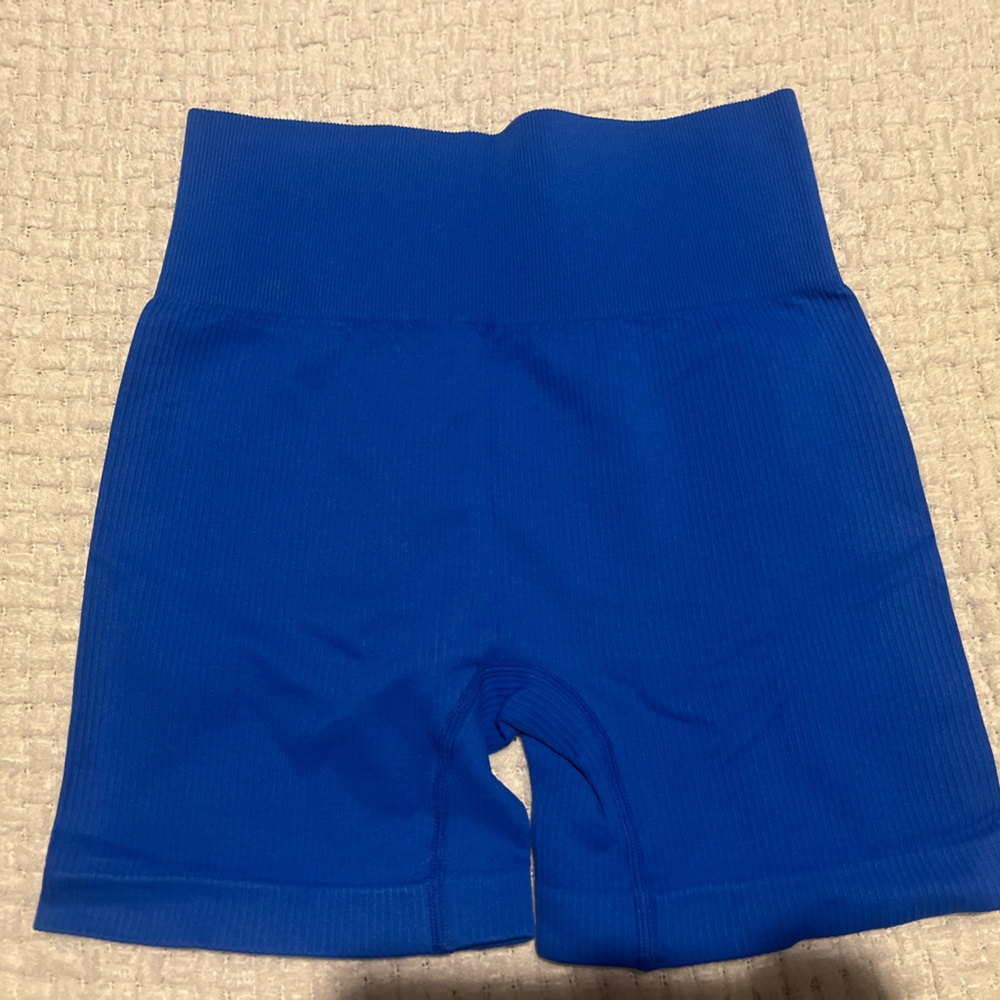 Vibrant Blue Women's Bike Shorts